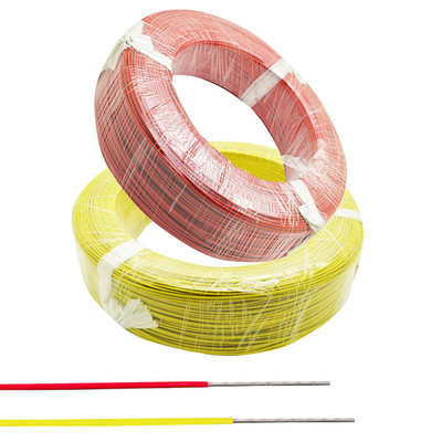 جودة  Flexible PFA Insulated Wires 28 Gauge Stranded Wire Temperature Resistant مصنع