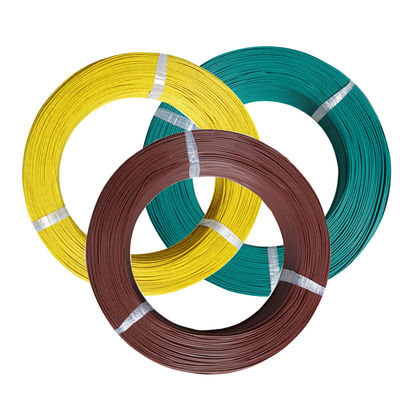 سلك معزول PFA بمساحة مقطع عرضي 0.35 مم² بجهد مقنن AC600V وخيارات من 1 إلى 5 نوى للتطبيقات ذات درجة الحرارة العالية