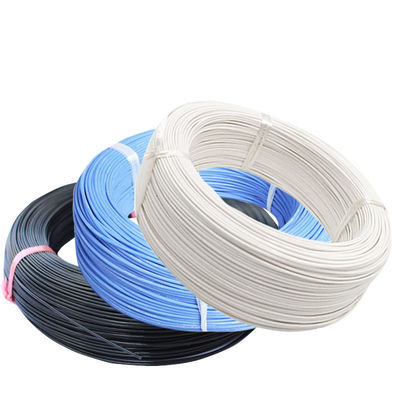 22AWG PFA سلك النحاس المقوى الفضية مع AC600V الجهد المسموح به لتطبيقات 1-5 النواة في 0.05-6mm2 الأحجام