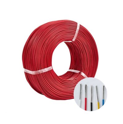 24awg 19/36 سلك النحاس الفضي المعزول مع مقاومة كيميائية و 9 ألوان متاحة