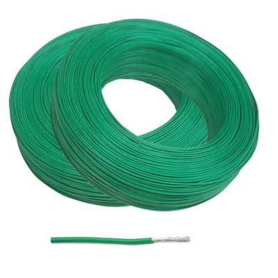 24awg 19/36 سلك النحاس الفضي المعزول مع مقاومة كيميائية و 9 ألوان متاحة