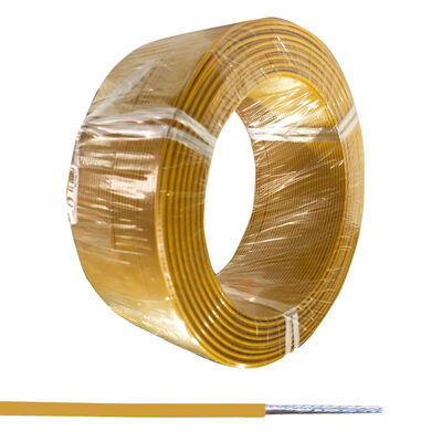 سلك نحاسي مجدول ومُعلب بالقصدير 22 AWG ومغطى بطبقة تيفزل مع مقاومة عالية للحرارة