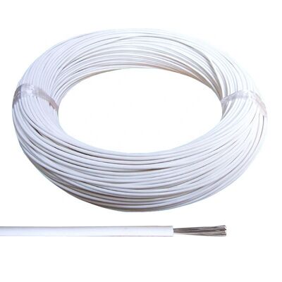 4 Cores Fluoroplastic Shielded Cable Silver Plated Braided FEP PFA PTFE Insulated Wire
