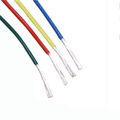 الأسلاك الكهربائية المعزولة PTFE الأسلاك النحاسية المقاومة للحرارة ألوان مختلفة