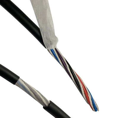 PVC غمد الكابلات الروبوتية 4 الأساسية محمية الكابلات عالية المرونة